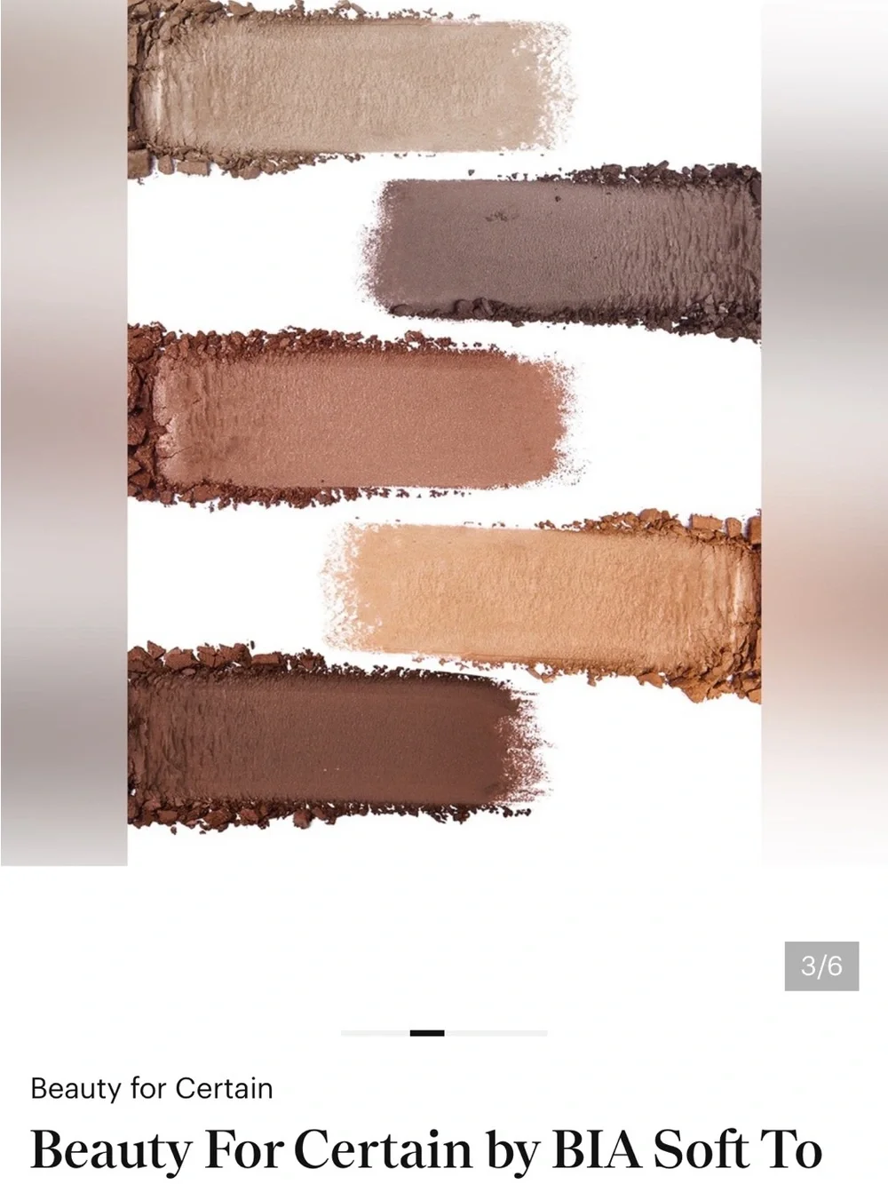 NEW Beauty for Certain Soft To Sculpted Contour Palette